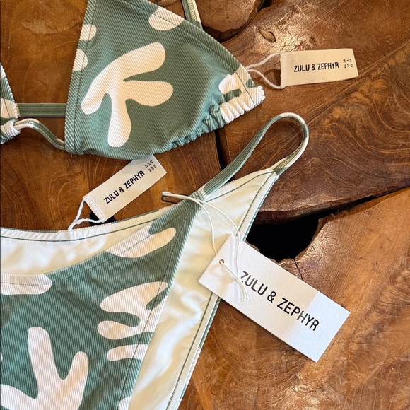 Zulu & Zephyr Olive Leaf Bikini - Picture 6 of 6